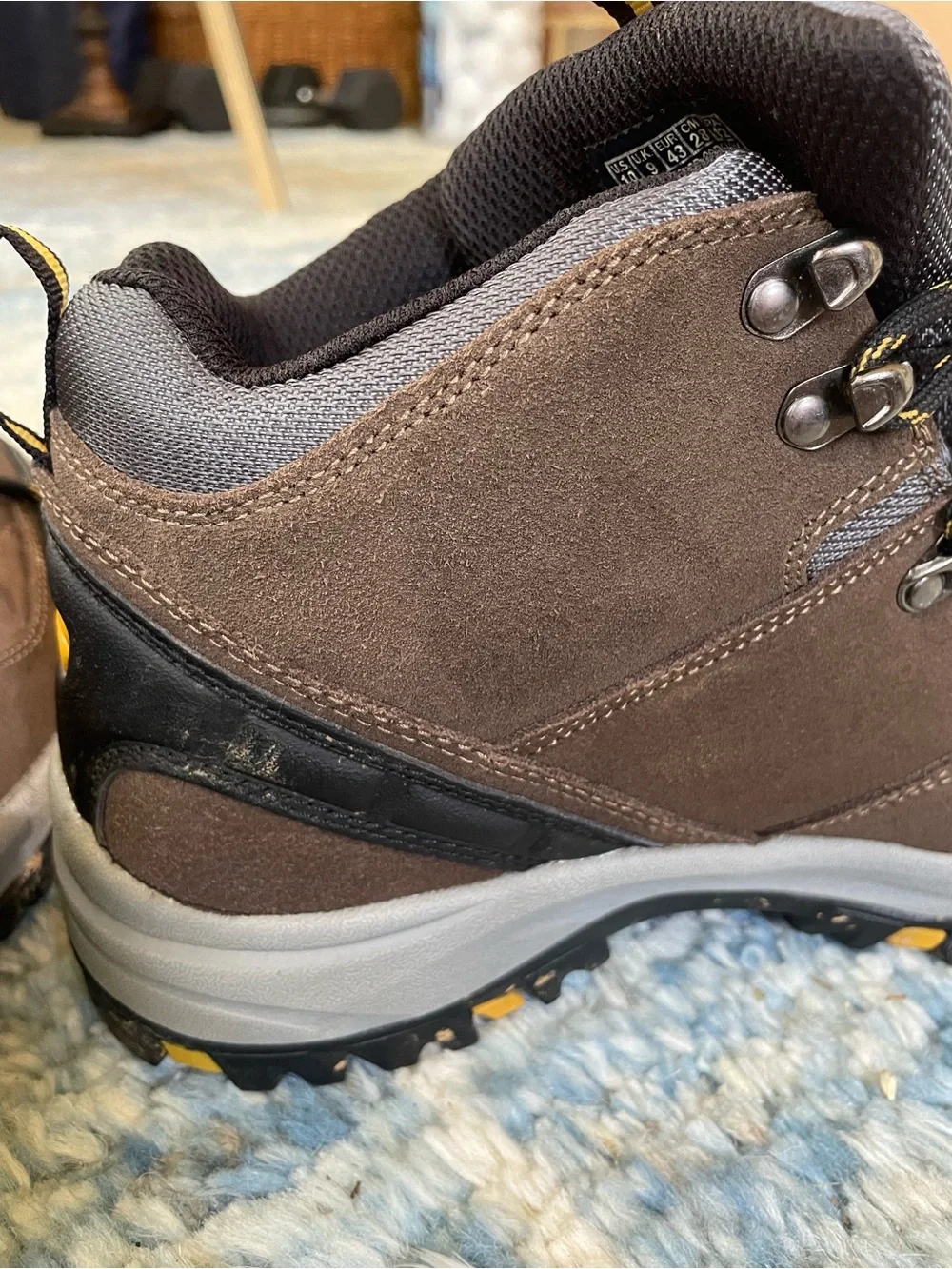 Skechers Men's Relment Pelmo Waterproof Hiking Boots Brown Size 10